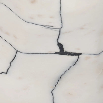 Sintessi Rectangular Bowl by Mercana in white. Made from marble in a unique style.