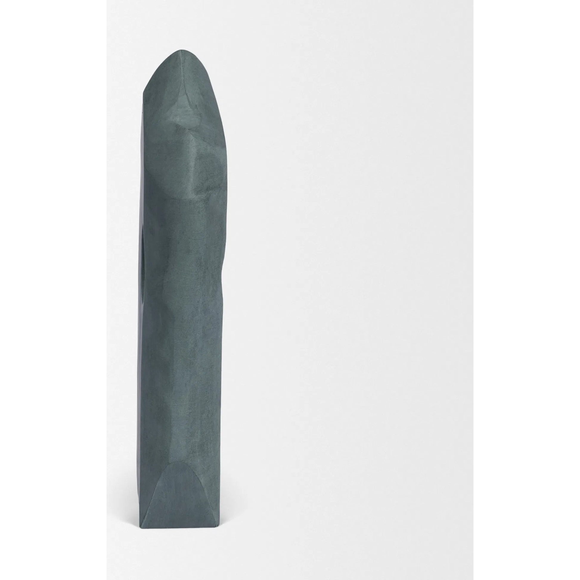 Carico Sculptural Decorative Object by Mercana in gray. Made from marble in a unique style.