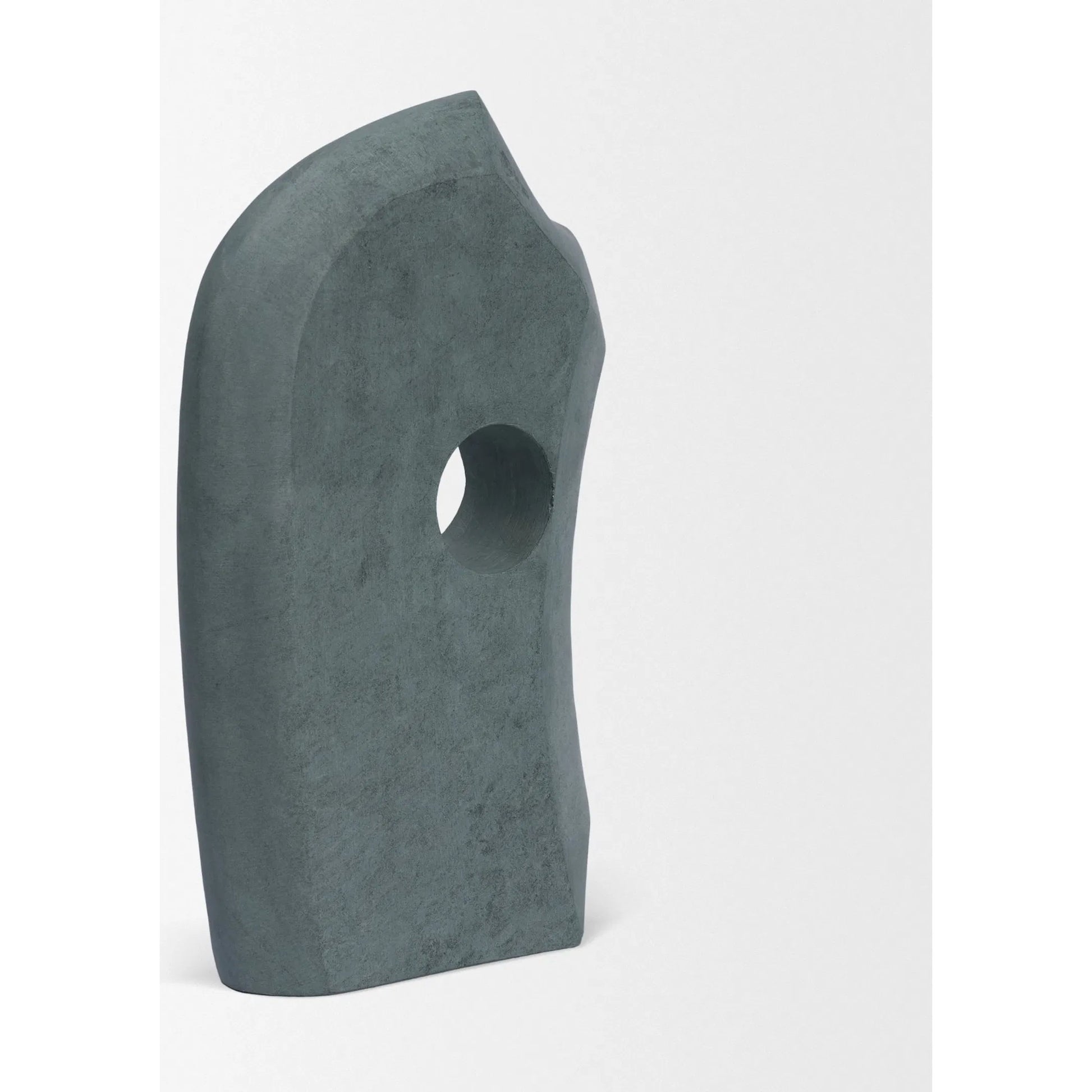 Carico Sculptural Decorative Object by Mercana in gray. Made from marble in a unique style.
