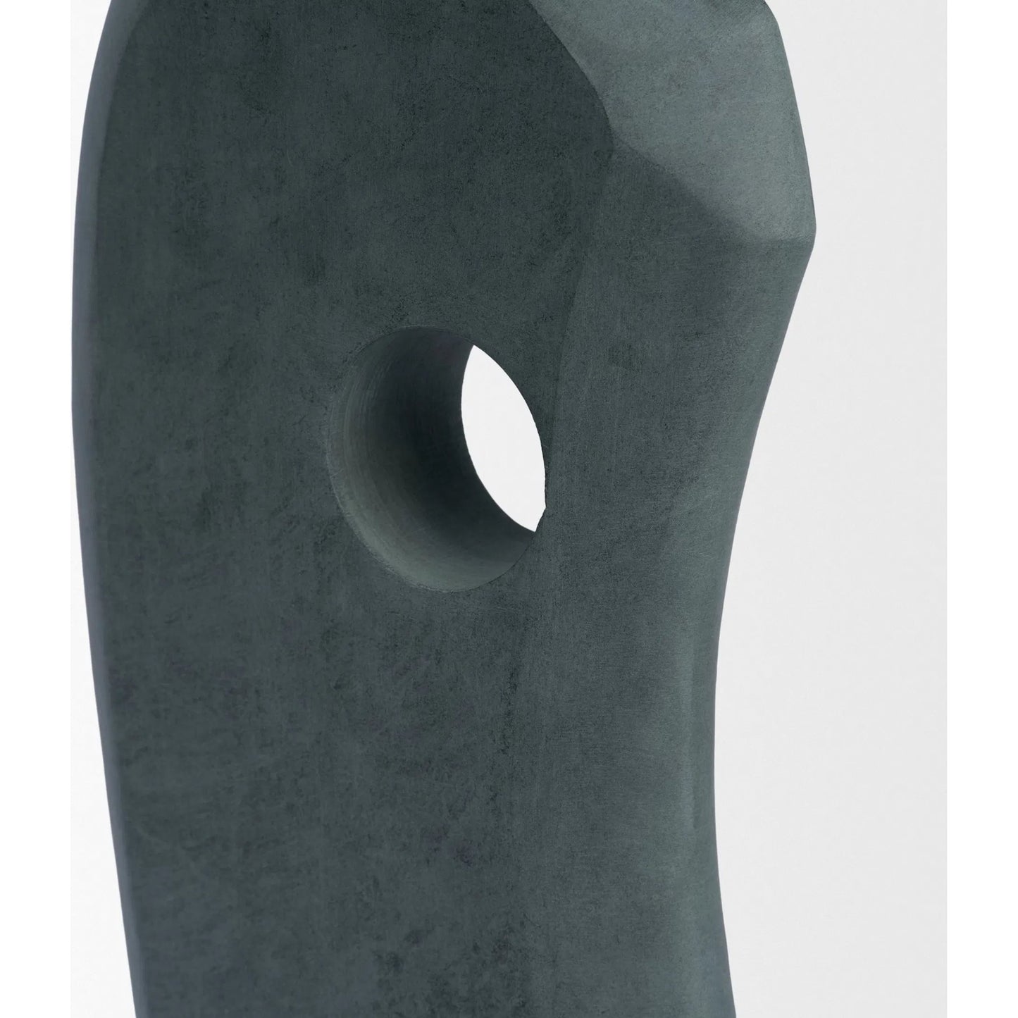 007 SI-2540726 | Closeup | Carico Sculptural Decorative Object by Mercana in gray. Made from marble in a unique style.