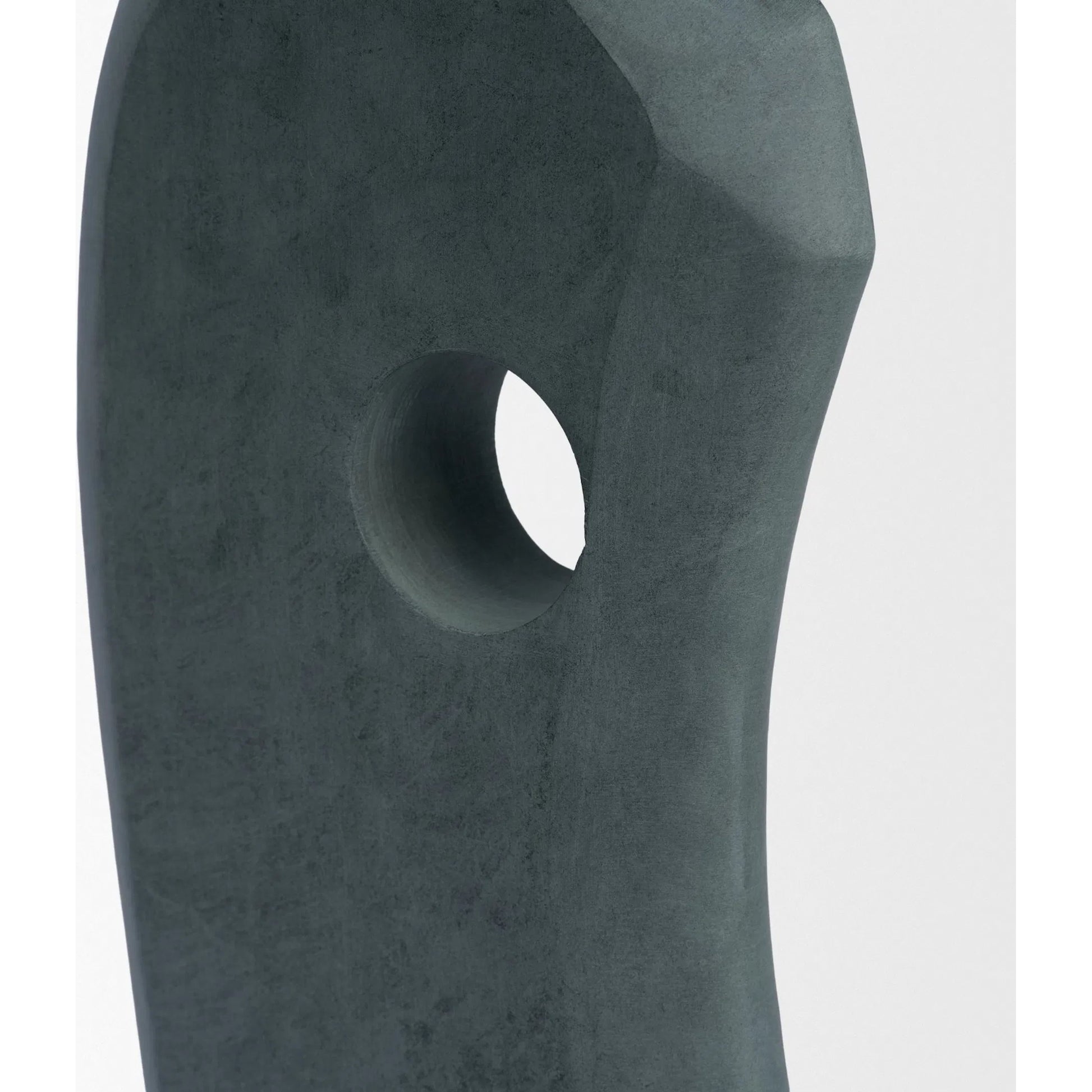 Carico Sculptural Decorative Object by Mercana in gray. Made from marble in a unique style.