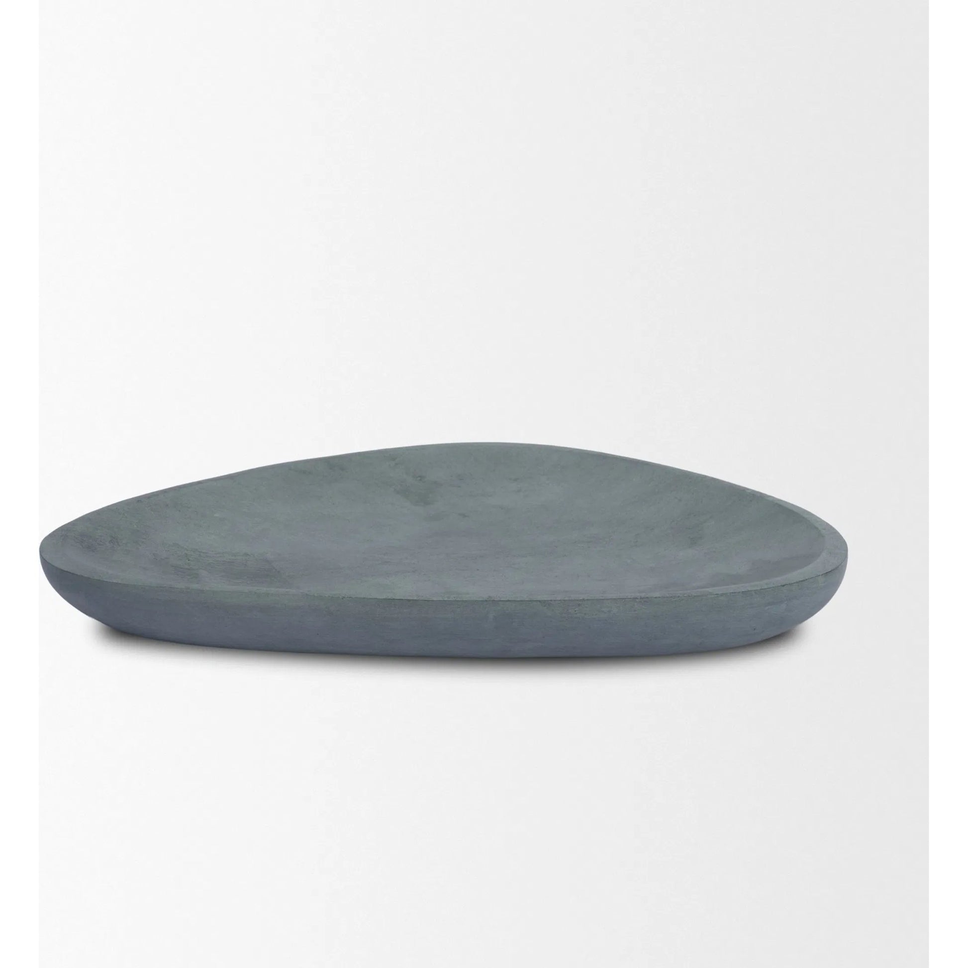 Tria Tray by Mercana in gray. Made from marble in a unique style.