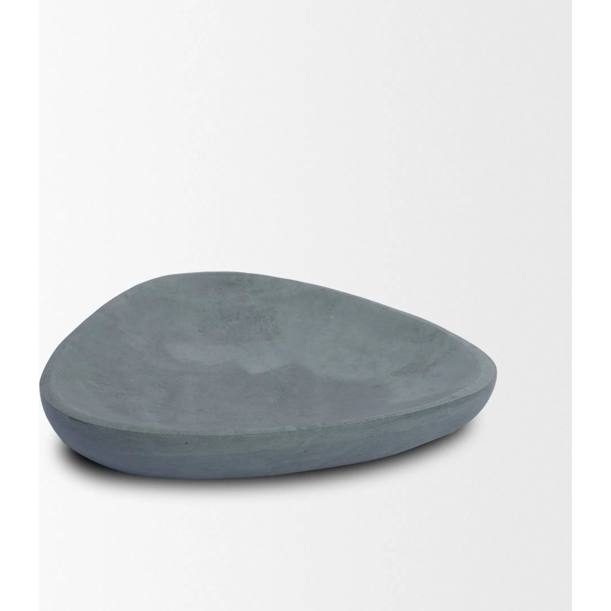 Tria Tray by Mercana in gray. Made from marble in a unique style.