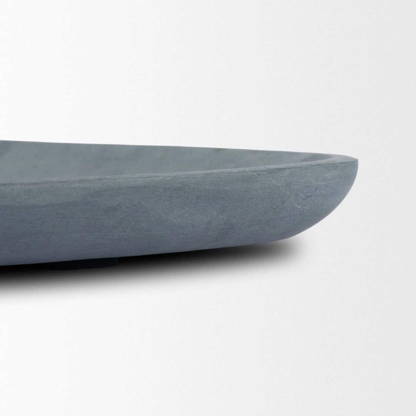 007 SI-2540808 | Closeup | Tria Tray by Mercana in gray. Made from marble in a unique style.