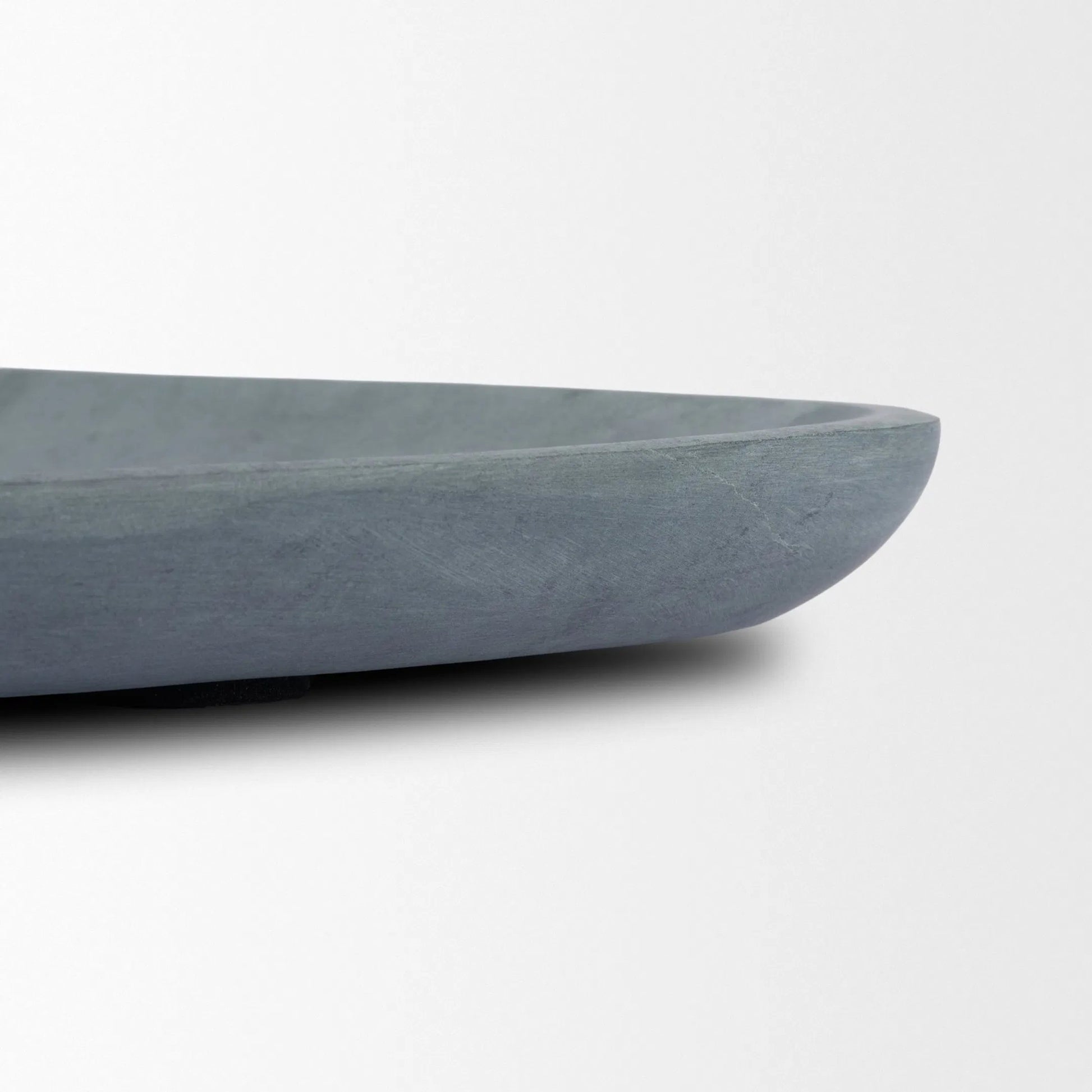 Tria Tray by Mercana in gray. Made from marble in a unique style.