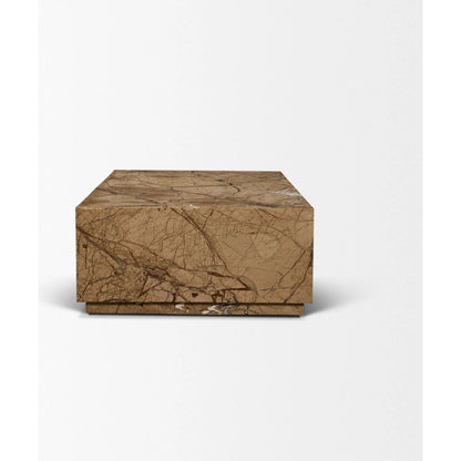 Matteo Coffee Table by Mercana. Made from stone in a modern style.