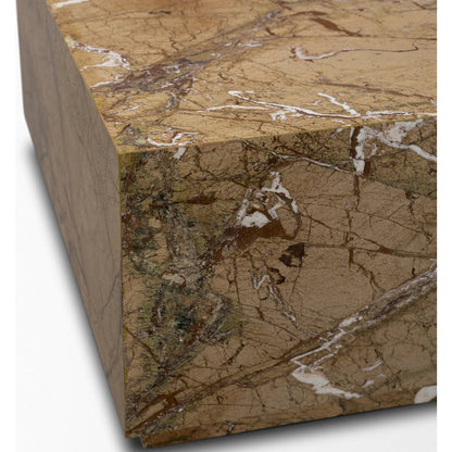 Matteo Coffee Table by Mercana. Made from stone in a modern style.