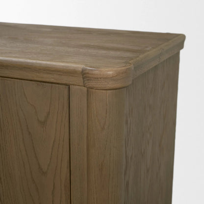 Alden Sideboard by Mercana in brown. Made from manufactured wood in a unique style.
