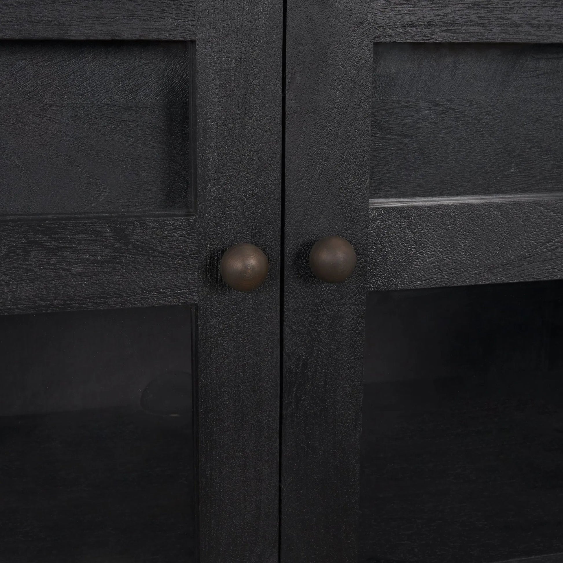 Suri Sideboard by Mercana in light brown. Made from solid wood in a transitional style.