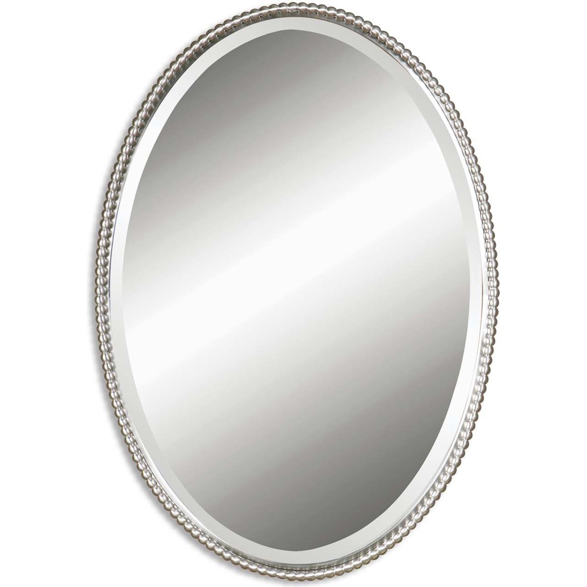 Sherise Oval Mirror by Uttermost. Made from metal, glass in a modern style.