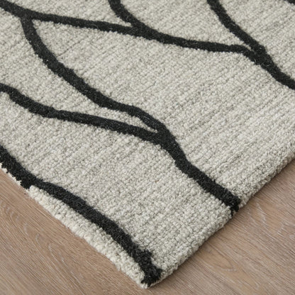 Enzo Transitional Rug - 8734F by Feizy. Made from wool in a unique style.