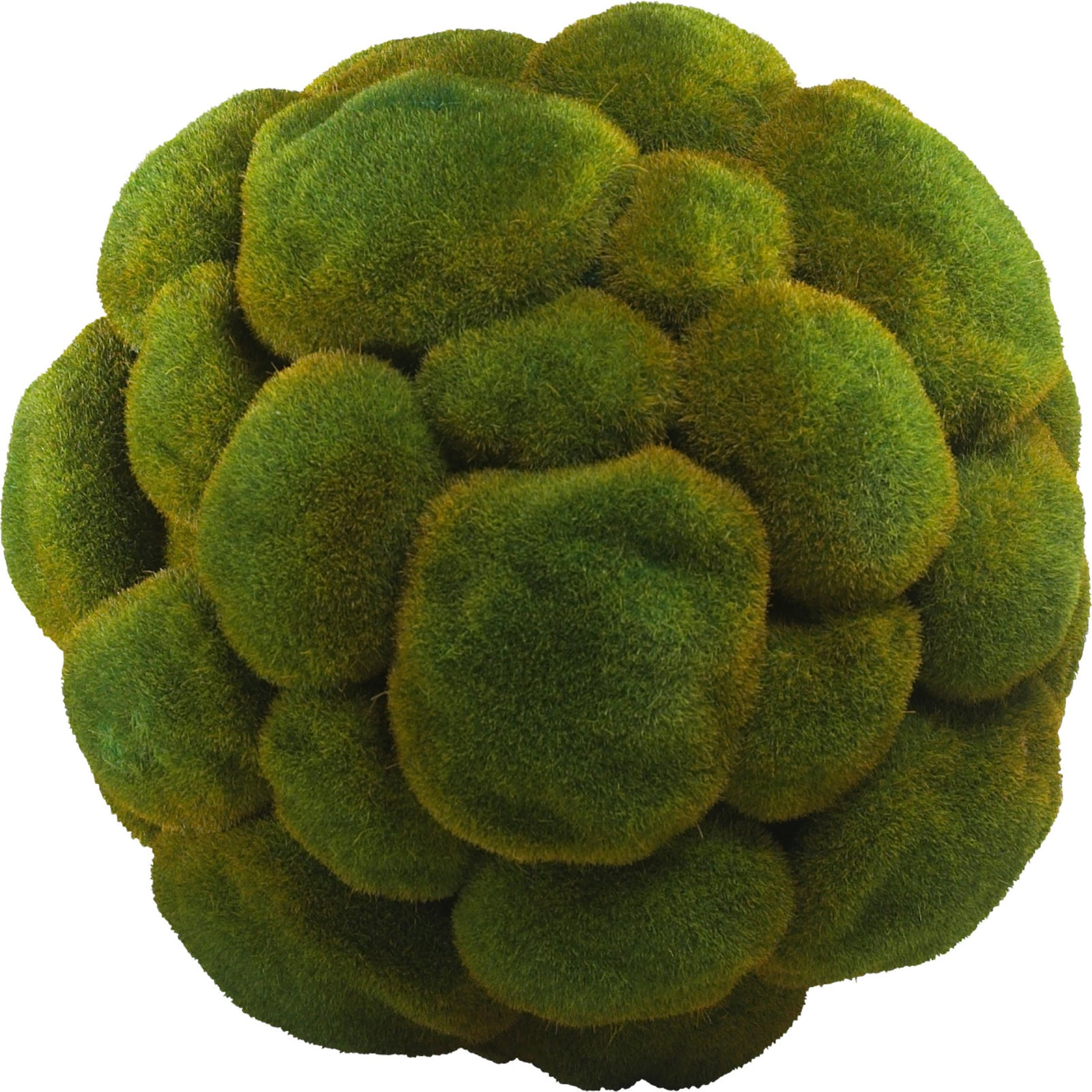 Moss Sphere by Cyan Design in moss green. Made from poly foam in a cottage & farmhouse style.