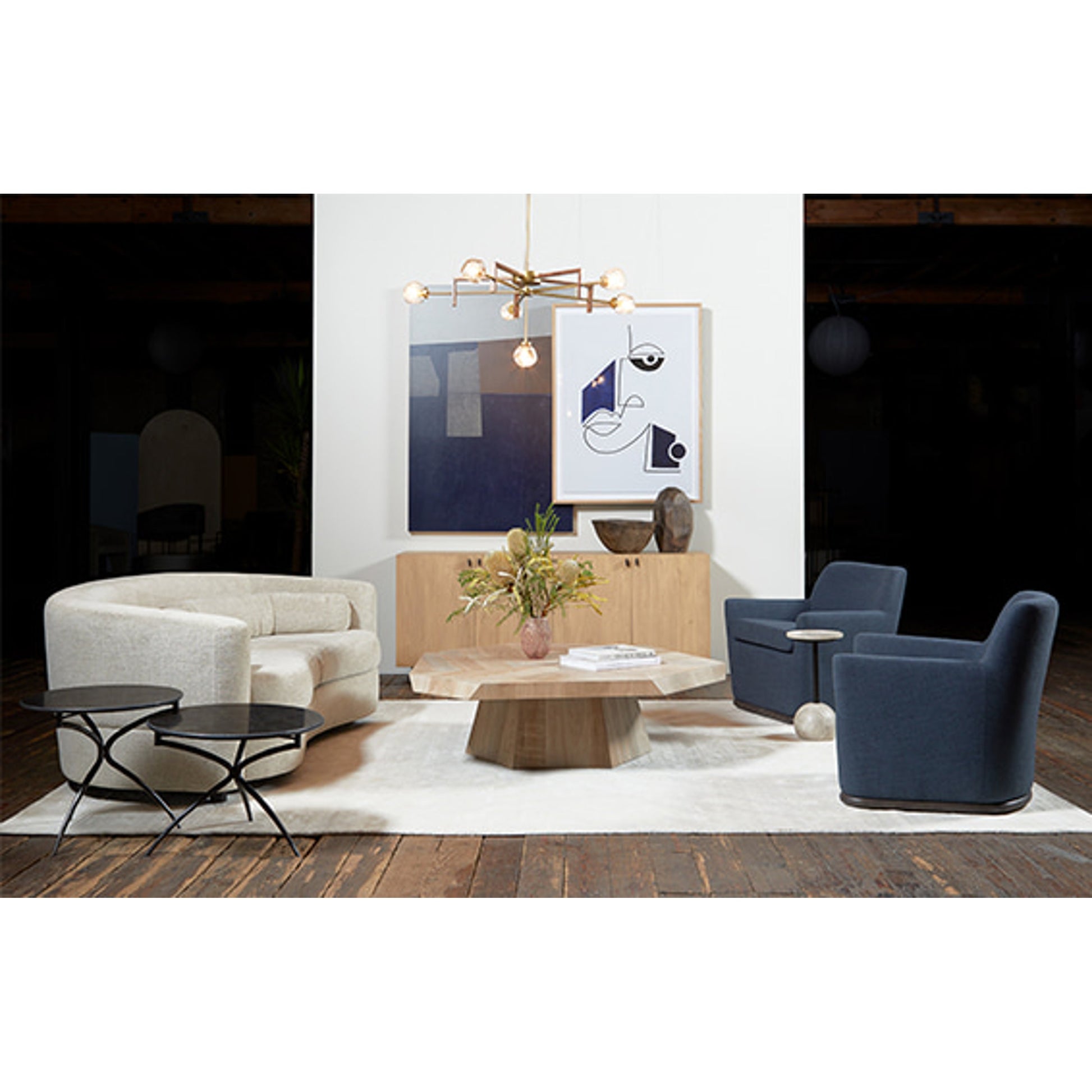 Brooklyn Coffee Table by Four Hands. Made from unique in a eclectic & global style.