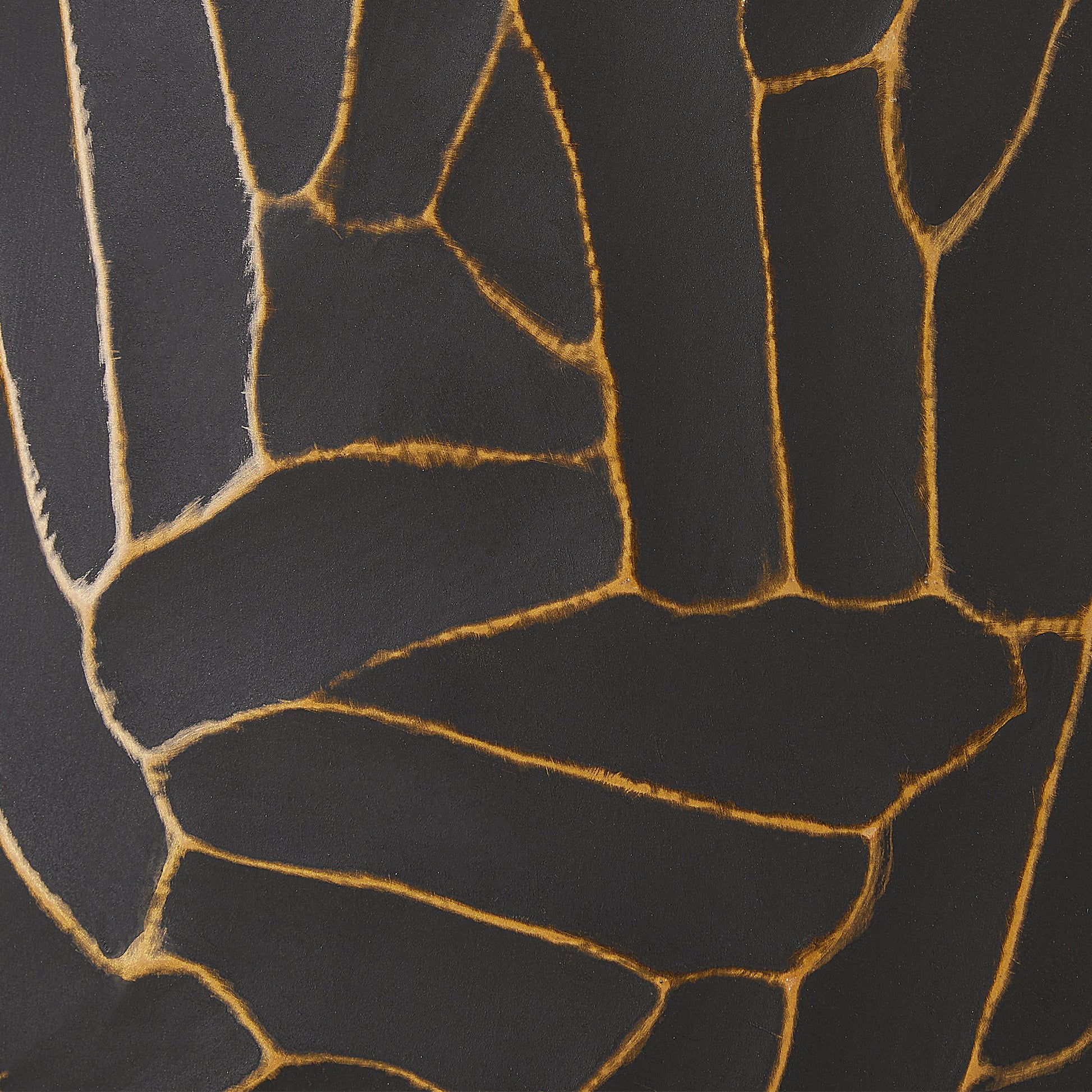 Anika Vase Set by Currey and Company in white, gold. Made from cast aluminum in a transitional style.