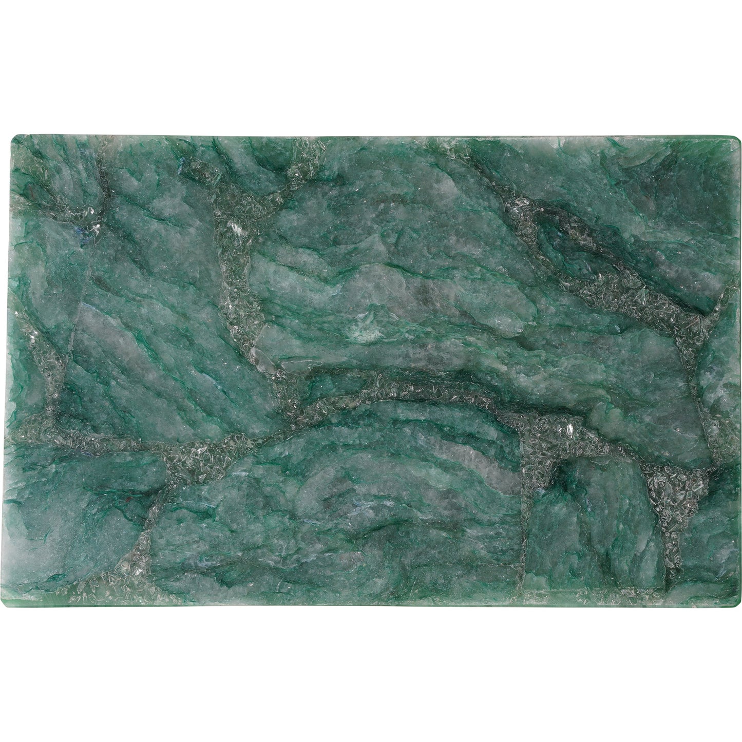 003 SI-2133950 | Additional Silo | Green Aventurine Box by Currey and Company in natural. Made from green aventurine in a modern style.