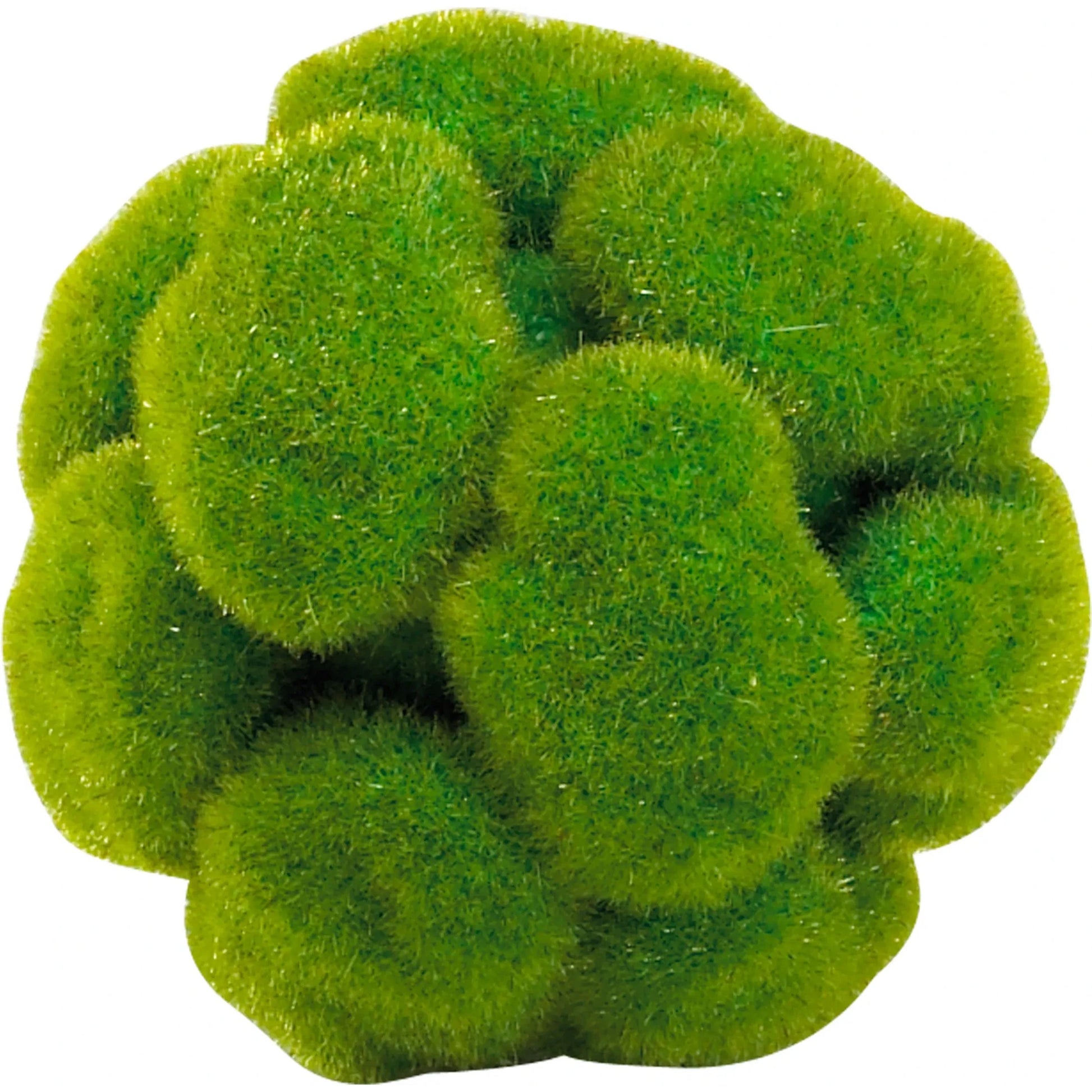 Moss Sphere by Cyan Design in moss green. Made from poly foam in a cottage & farmhouse style.