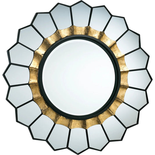Tempe Mirror by Cyan Design in old world, gold. Made from beveled mirrored glass in a transitional style.