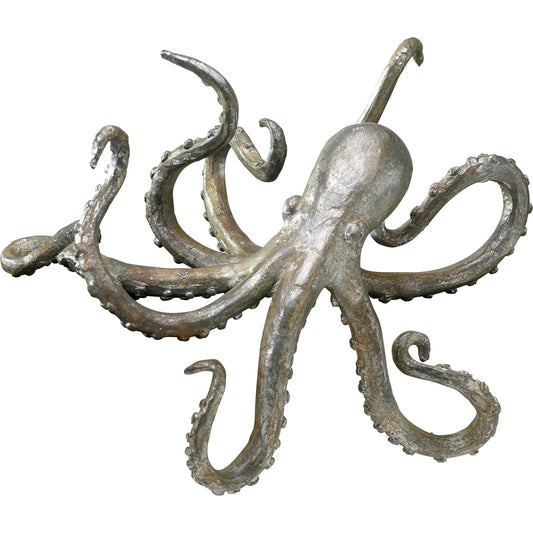 Octopus Shelf Decor by Cyan Design. Made from unique in a coastal style.