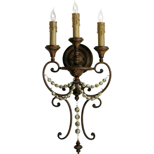 Meriel Wall Bracket by Cyan Design in antiqued sienna. Made from wrought iron, wood in a cottage & farmhouse style.