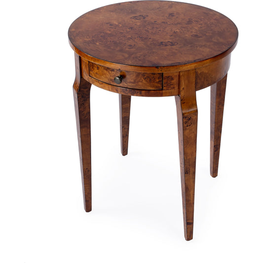 Archer Burl Side Table by Butler Specialty Company. Made from unique in a traditional style.