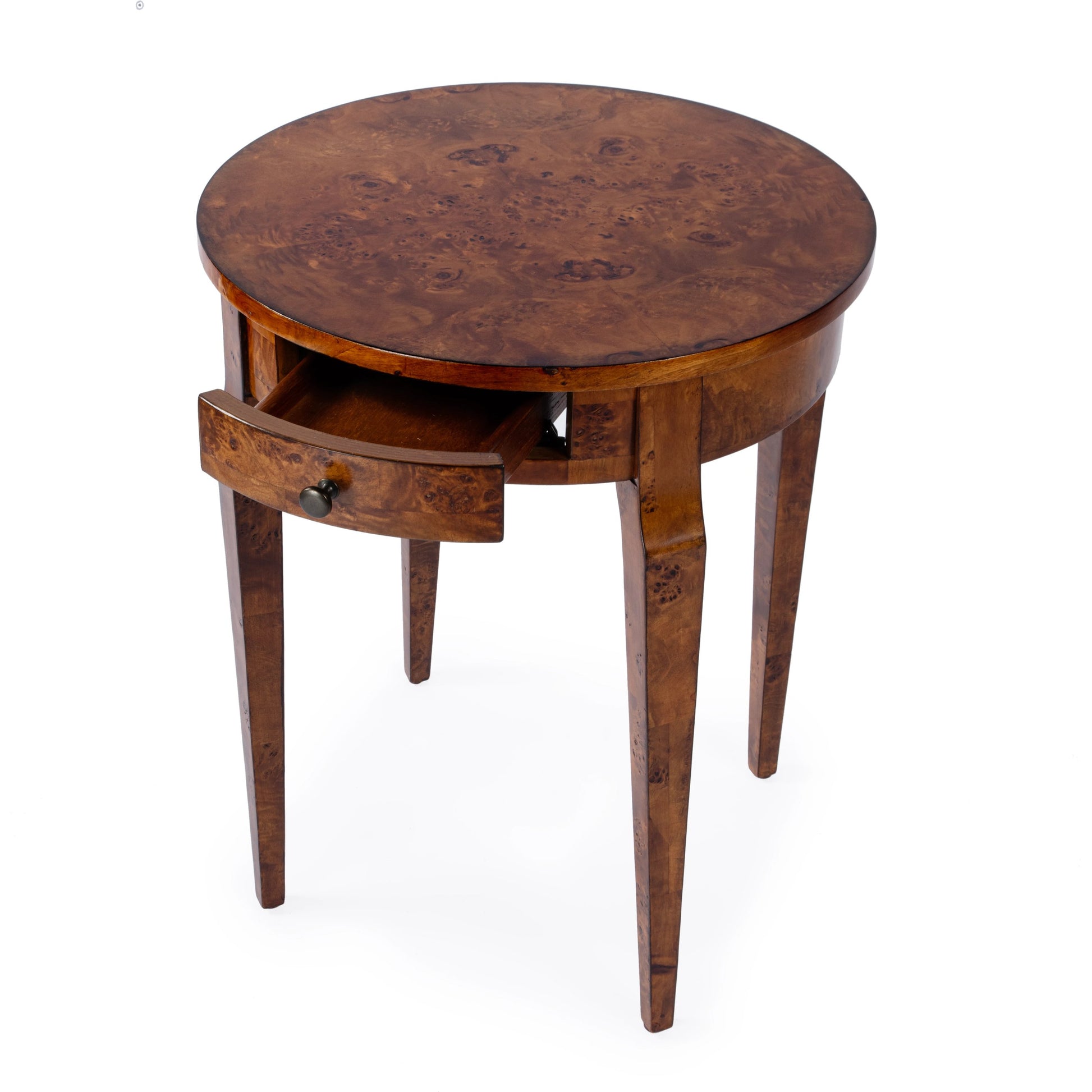 Archer Burl Side Table by Butler Specialty Company. Made from unique in a traditional style.
