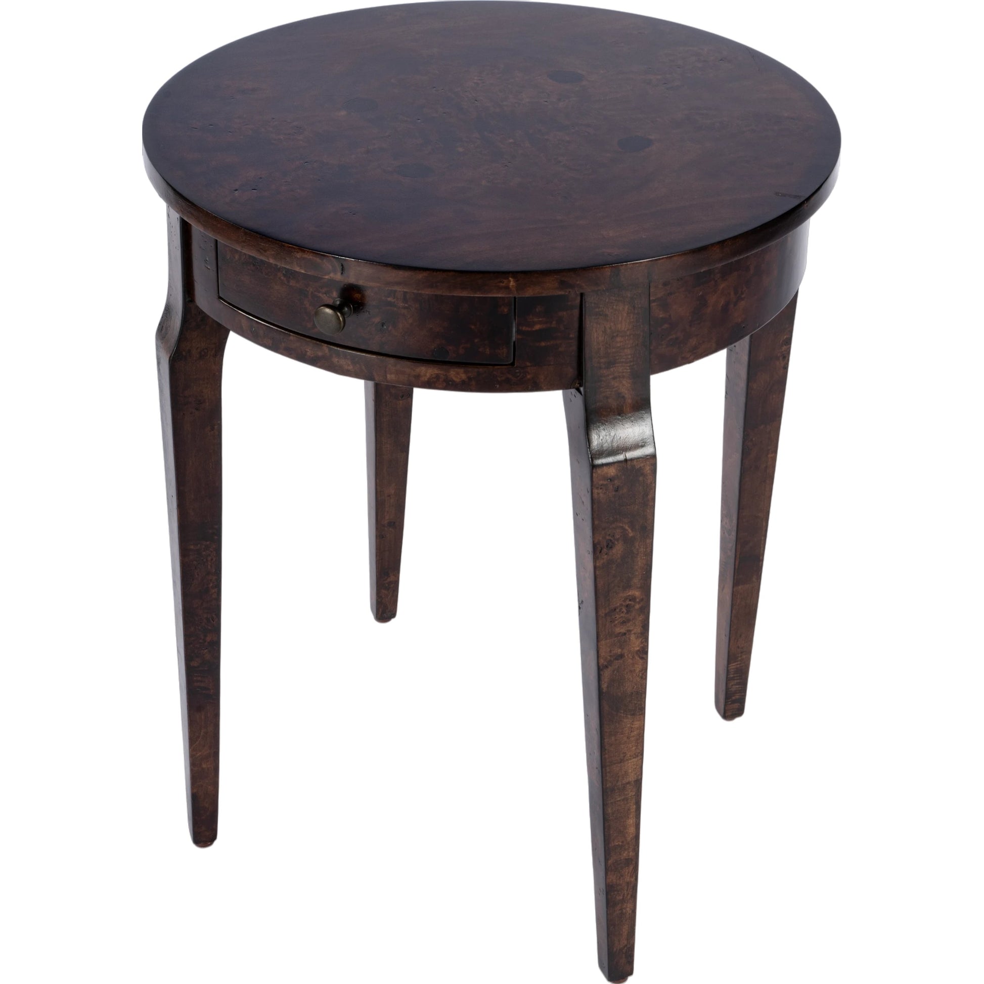 Archer Burl Side Table by Butler Specialty Company. Made from unique in a traditional style.