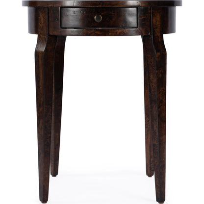 Archer Burl Side Table by Butler Specialty Company. Made from unique in a traditional style.