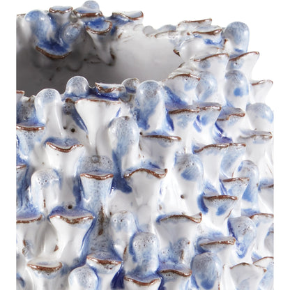 Milione Vase by Currey and Company. Made from ceramic in a coastal style.