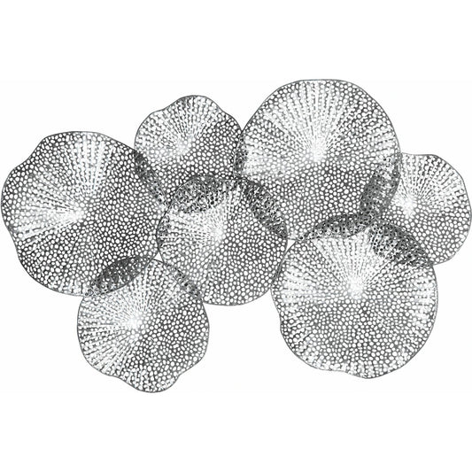 Ripley Metal Leaf Wall Art by Uttermost. Made from iron in a modern style.