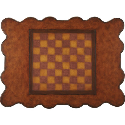 Traditional Game Table by Butler Specialty Company in medium brown and heritage. Made from wood, wood veneer in a traditional style.