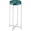 Teal, Polished Nickel