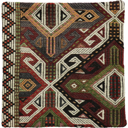 Vintage Kilim Pillow Case - 048756 by Pasargad Home in multi. Made from wool in a eclectic & global style.