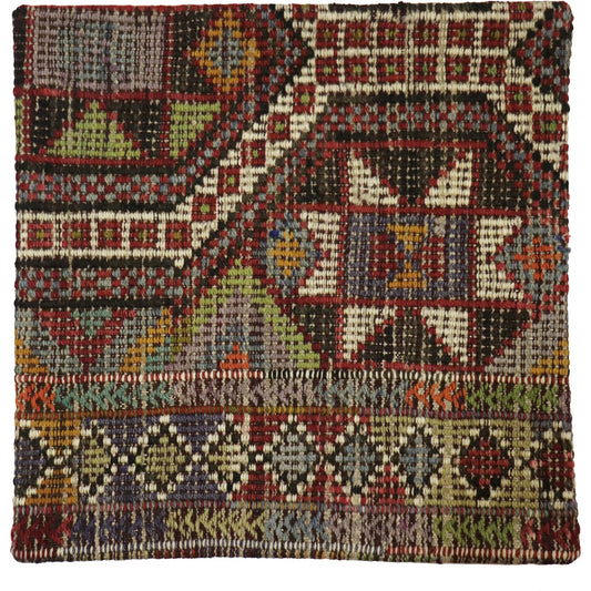 Vintage Kilim Pillow Case - 048779 by Pasargad Home in multi. Made from wool in a unique style.