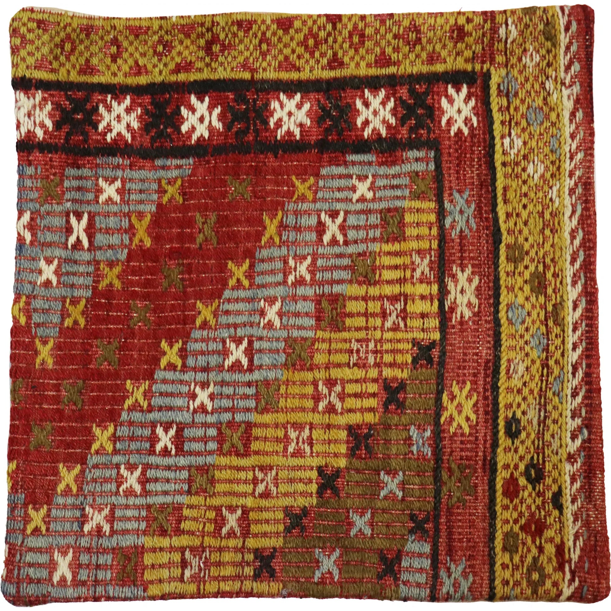 Vintage Kilim Pillow Case - 048783 by Pasargad Home in multi. Made from wool in a eclectic & global style.