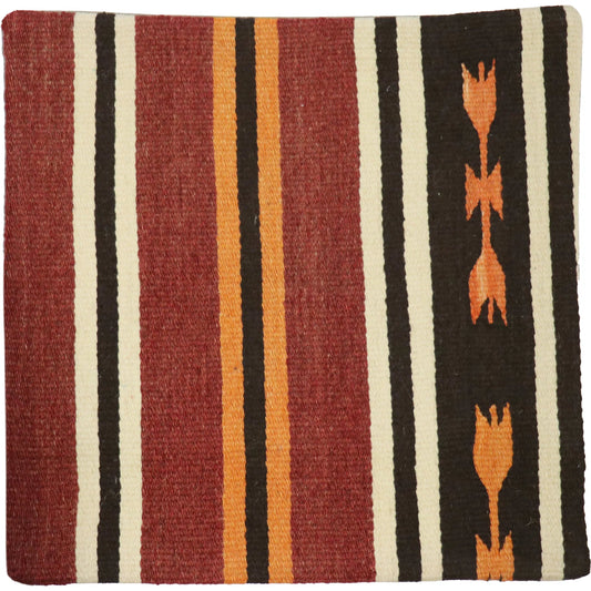 Vintage Kilim Pillow Case - 049781 by Pasargad Home in multi. Made from wool in a unique style.