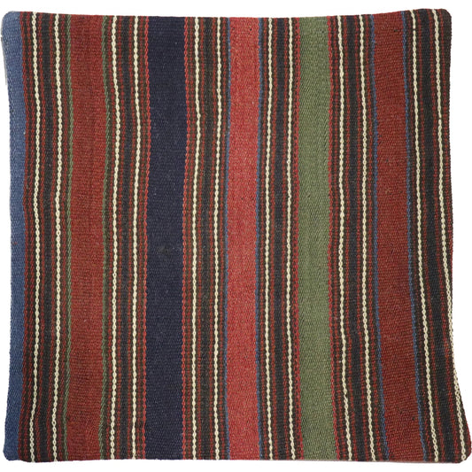 Vintage Kilim Pillow Case - 049810 by Pasargad Home in multi. Made from wool in a unique style.