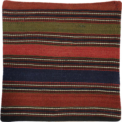 Vintage Kilim Pillow Case - 049825 by Pasargad Home in multi. Made from wool in a eclectic & global style.