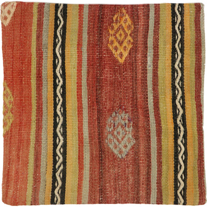 Vintage Kilim Pillow Case - 049887 by Pasargad Home in multi. Made from wool in a eclectic & global style.