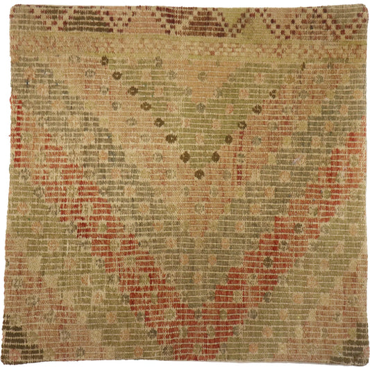 Vintage Kilim Pillow Case - 049893 by Pasargad Home in multi. Made from wool in a unique style.