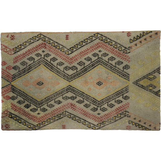 Vintage Kilim Pillow Case - 049904 by Pasargad Home in multi. Made from wool in a unique style.