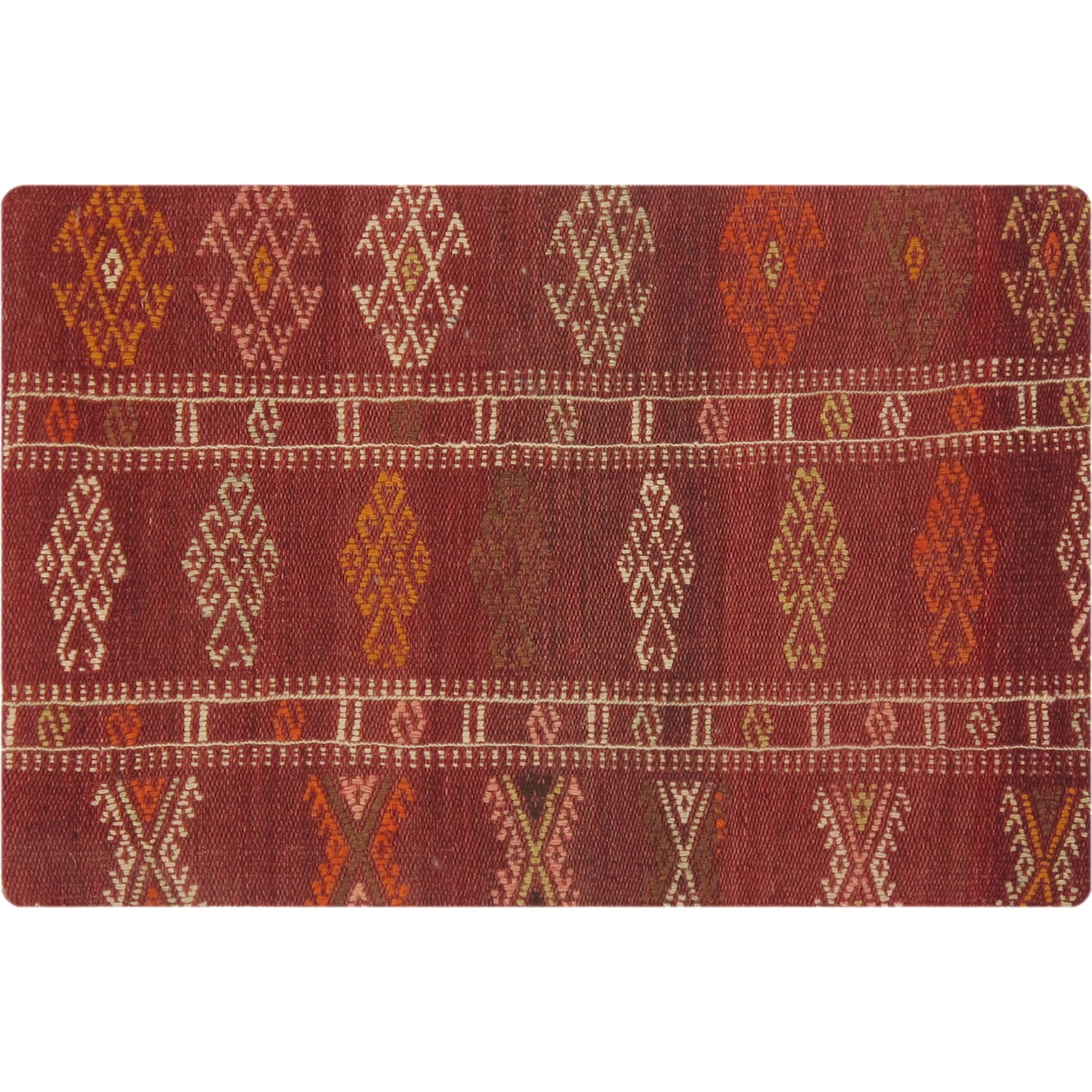 Vintage Kilim Pillow Case - 049968 by Pasargad Home in multi. Made from wool in a eclectic & global style.