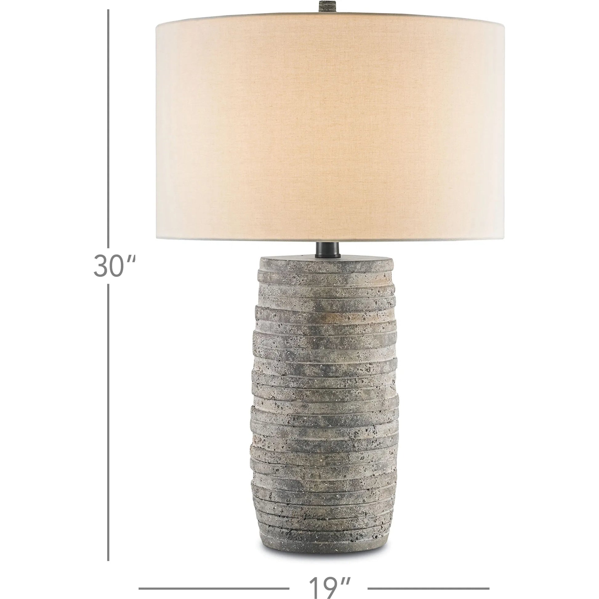 Innkeeper Table Lamp by Currey and Company. Made from terracotta in a eclectic & global style.