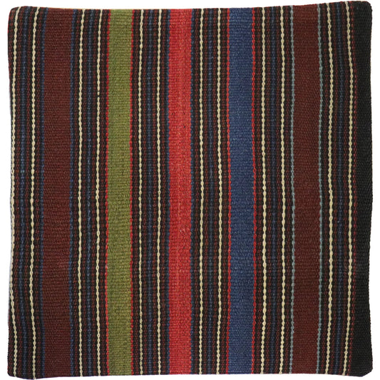 Vintage Kilim Pillow Case - 050022 by Pasargad Home in multi. Made from wool in a unique style.