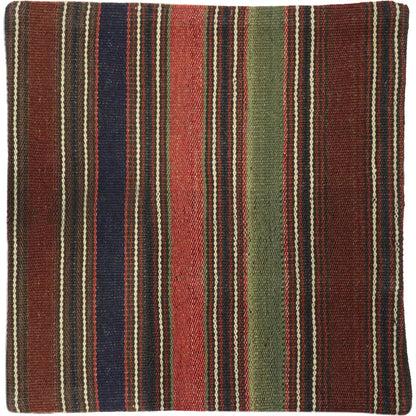 Vintage Kilim Pillow Case - 050023 by Pasargad Home in multi. Made from wool in a eclectic & global style.