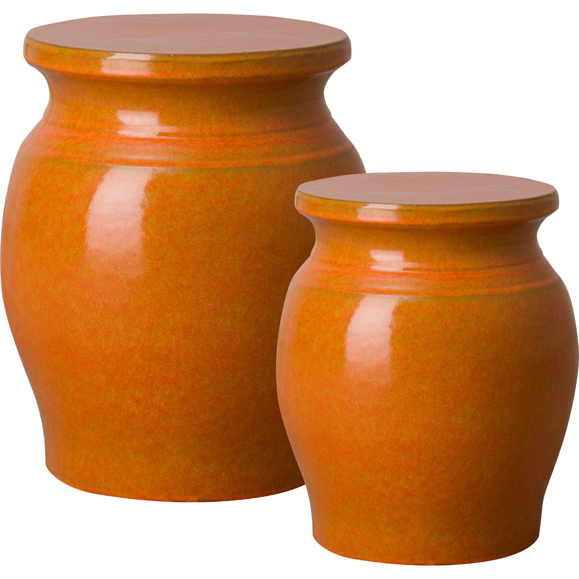 Koji Garden Stool by Emissary USA. Made from ceramic in a modern style.