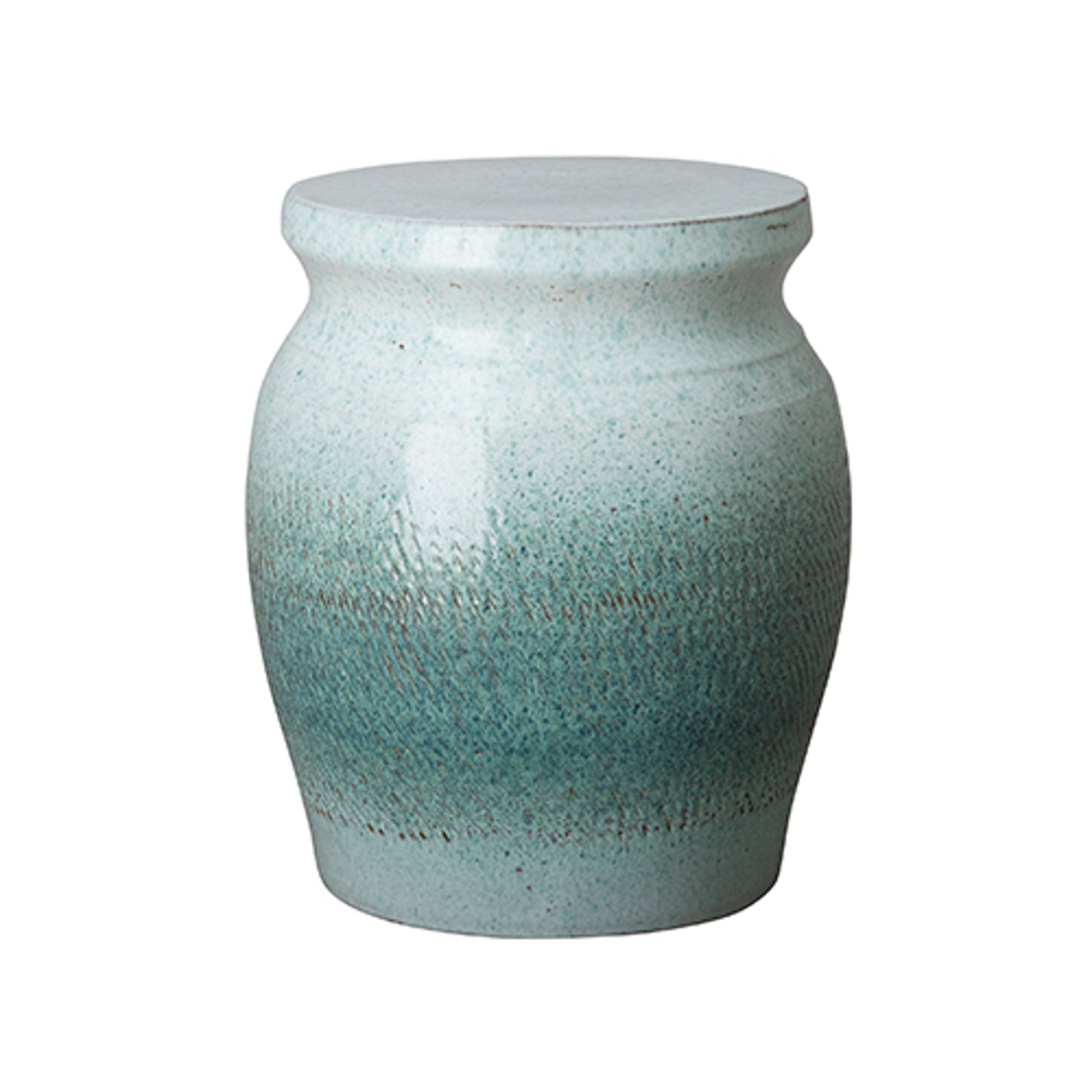 Koji Garden Stool by Emissary USA. Made from ceramic in a modern style.