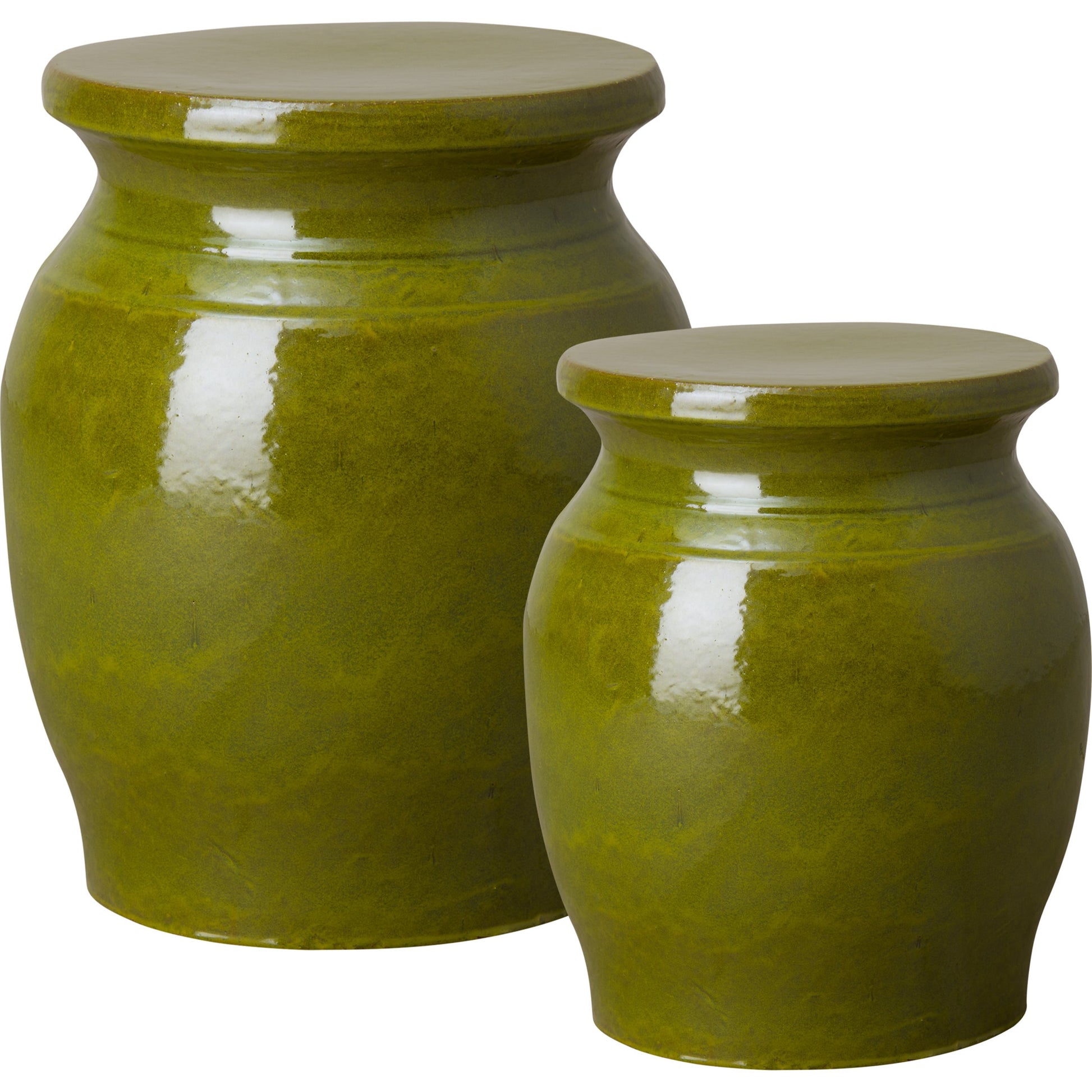 Koji Garden Stool by Emissary USA. Made from ceramic in a modern style.