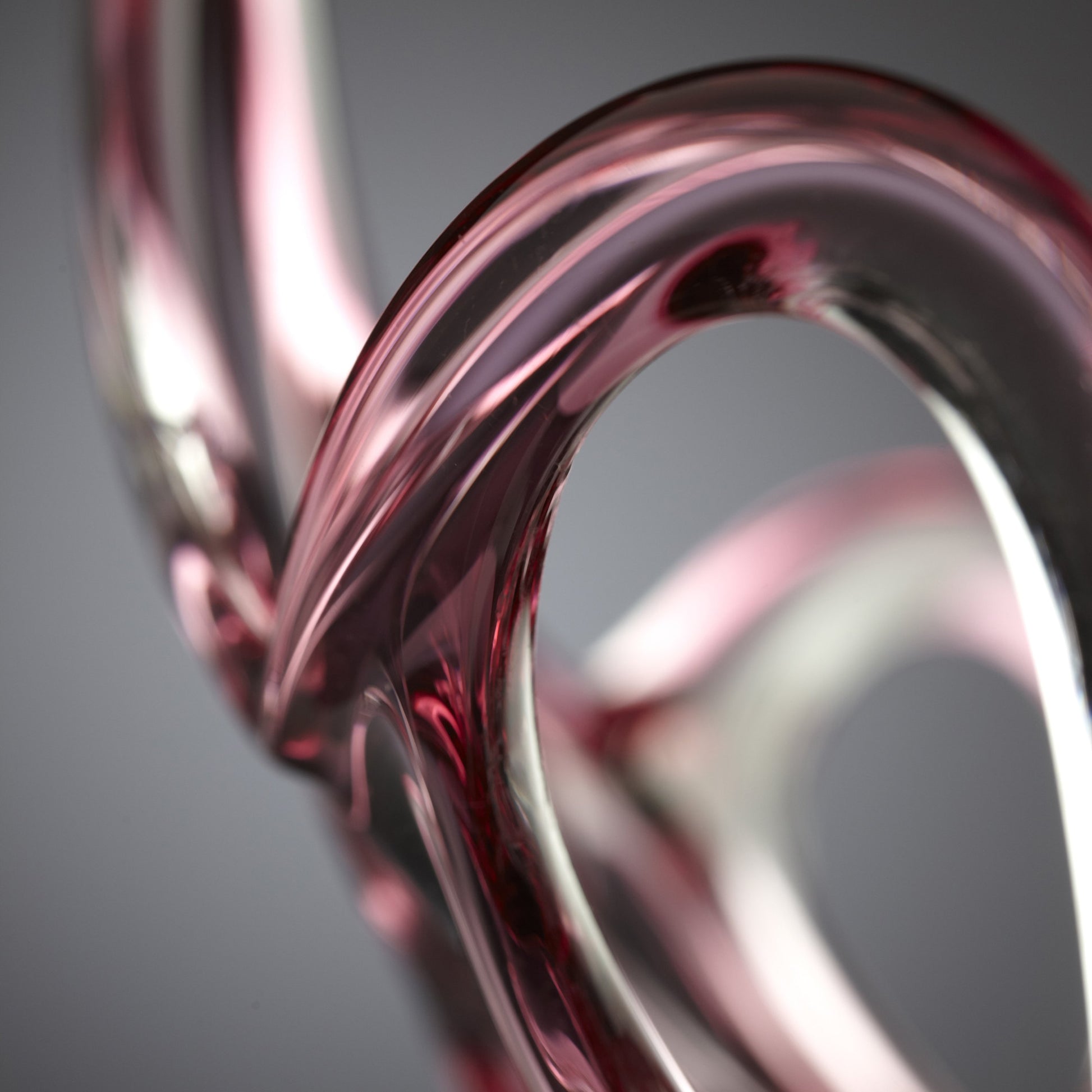 Palermo Bowl by Cyan Design in pink. Made from glass in a modern style.