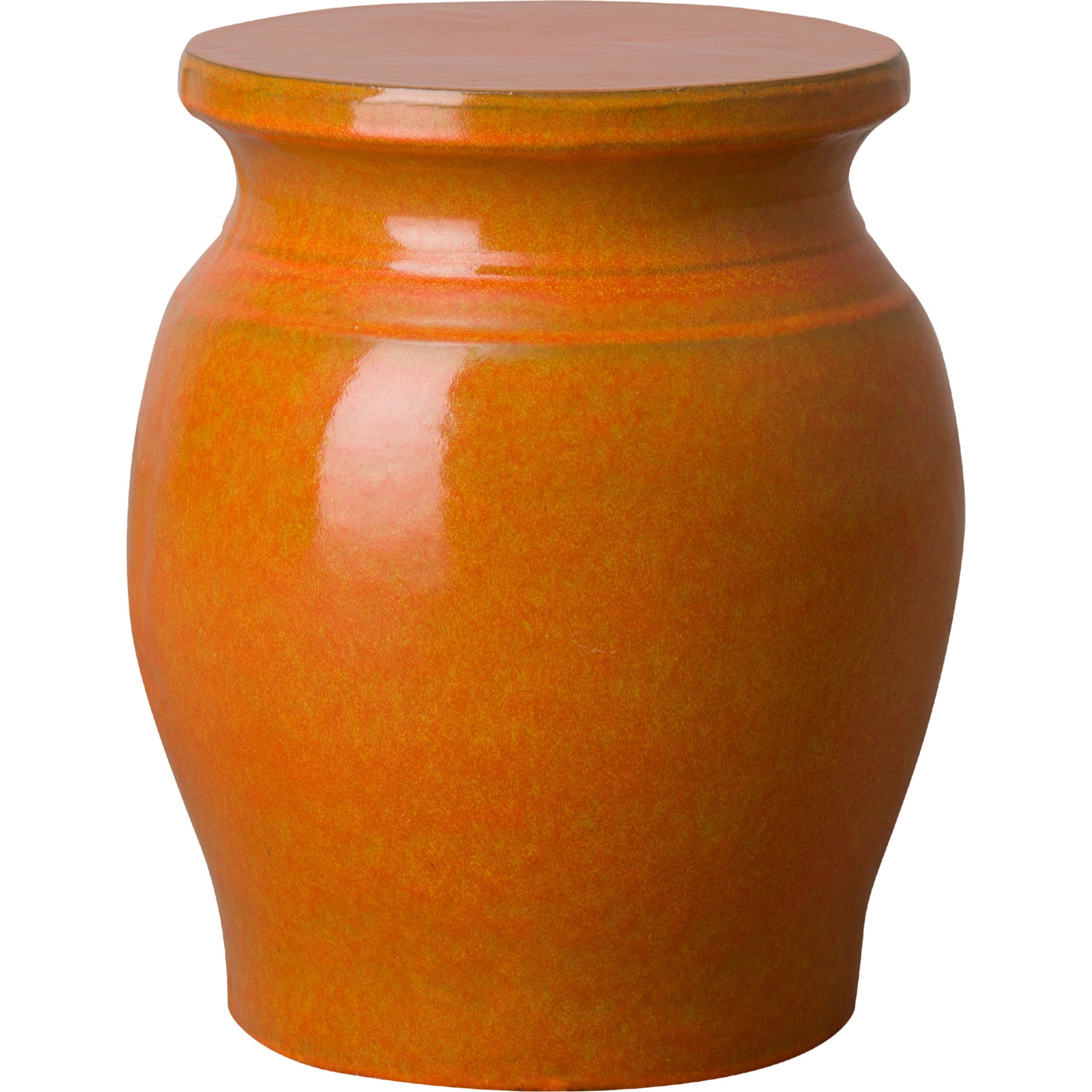 Koji Garden Stool by Emissary USA. Made from ceramic in a modern style.