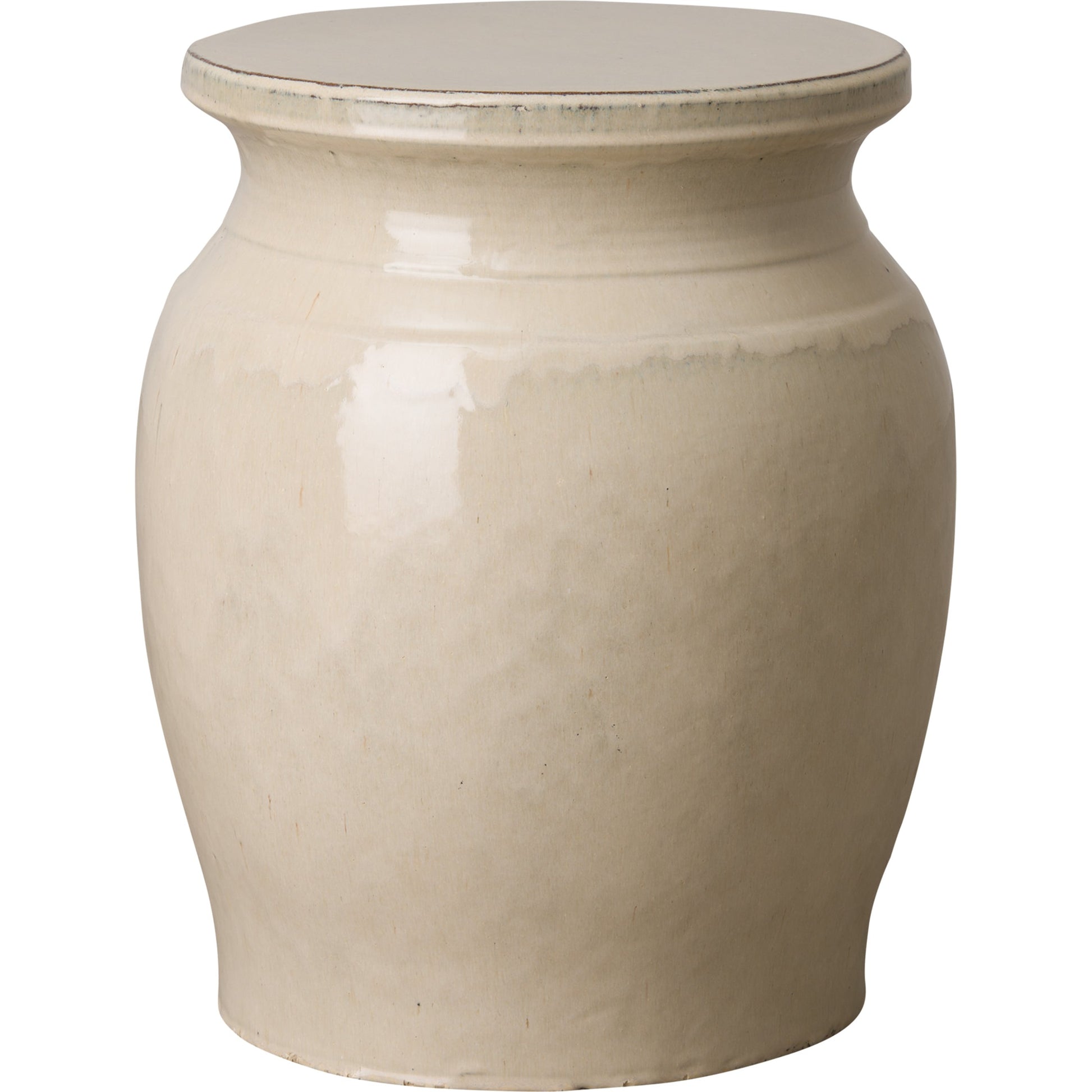 Koji Garden Stool by Emissary USA. Made from ceramic in a modern style.